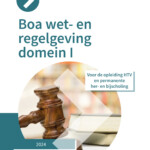 Boa wet- en regelgeving domein 1 incl. Smart-e-learning 2024